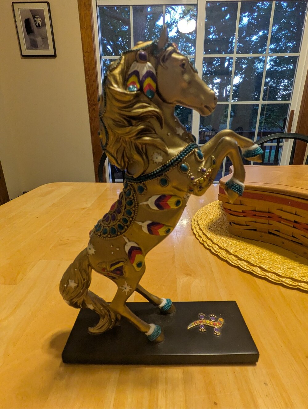 Collectible Enesco Golden Jewel Pony
